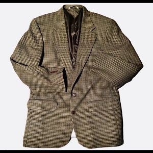 Vintage Eddie Bauer Wool Houndstooth Blazer 40R